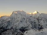04 Annapurna III And Gangapurna At Sunrise From The Climb From Col Camp To The Chulu Far East Summit 